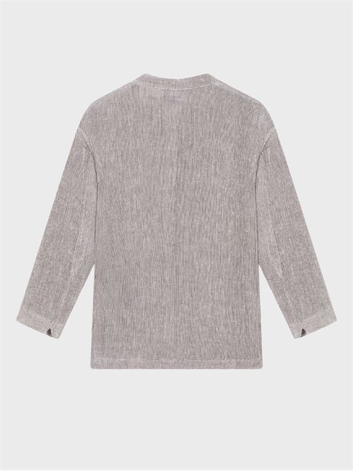 Linen gauze shirt jacket EMPORIO ARMANI | EW003984TE19538U8157